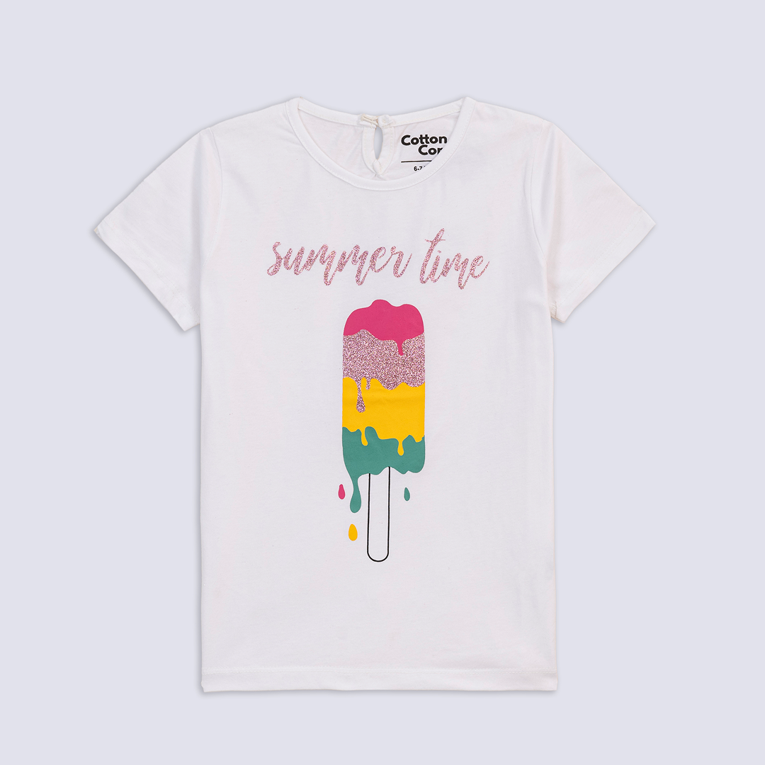 SWEET ICE CREAM PRINTED TEE