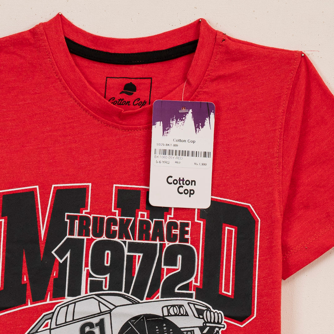 MONSTER TRUCK PRINTED TEE