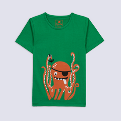 OCTOPUS PLAYING GRAPHIC TEE