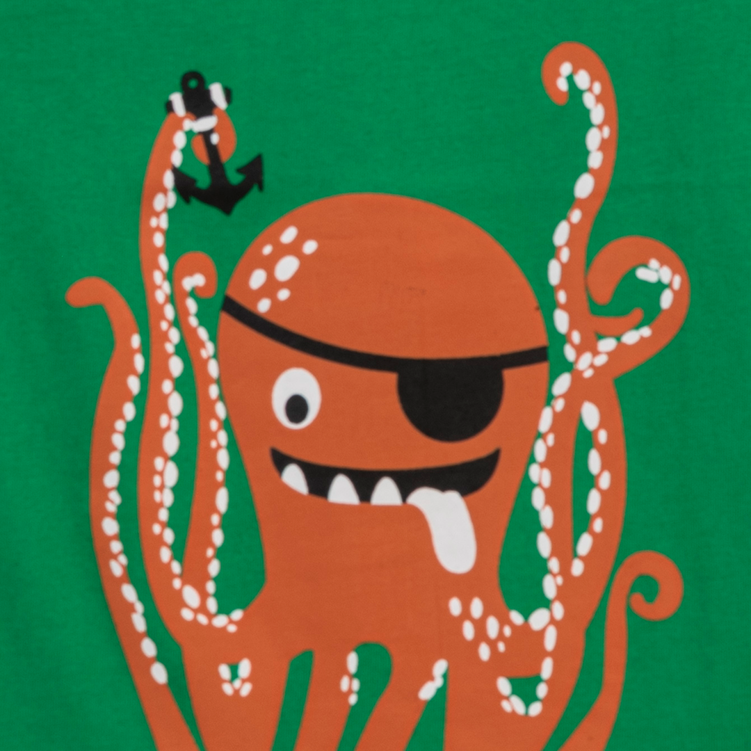 OCTOPUS PLAYING GRAPHIC TEE