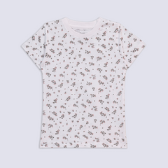 FLORAL ALLOVER PRINTED TEE