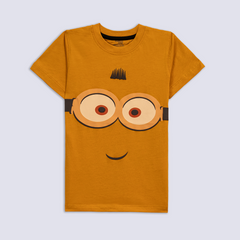 MINION FACE PRINTED TEE