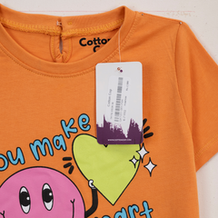 SMILE GIRLS PRINTED TEE
