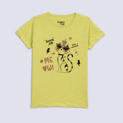 ROCK ON PRINTED TEE