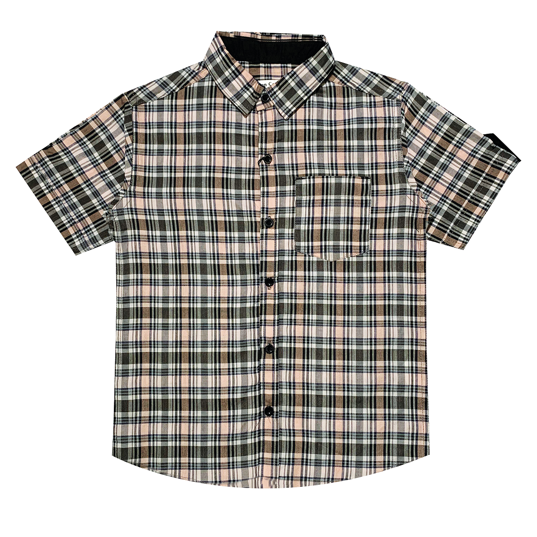 BOYS CHECKED CASUAL SHIRT
