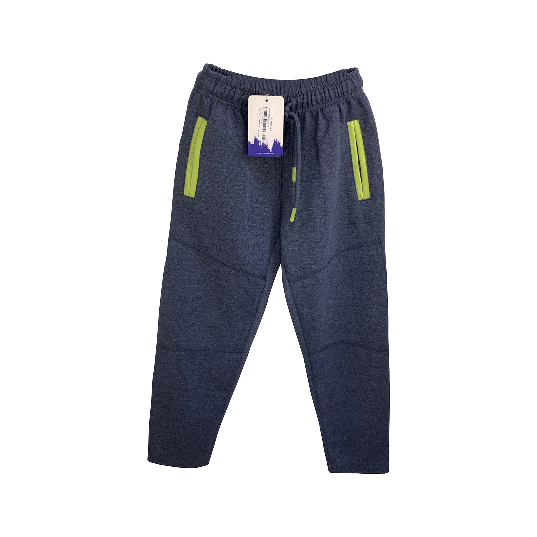BOYS REGULAR FIT CHARCOAL TROUSER