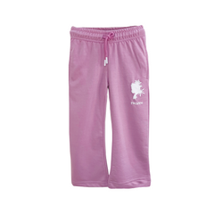 GIRLS FROZEN PRINT REGULAR FIT TROUSER