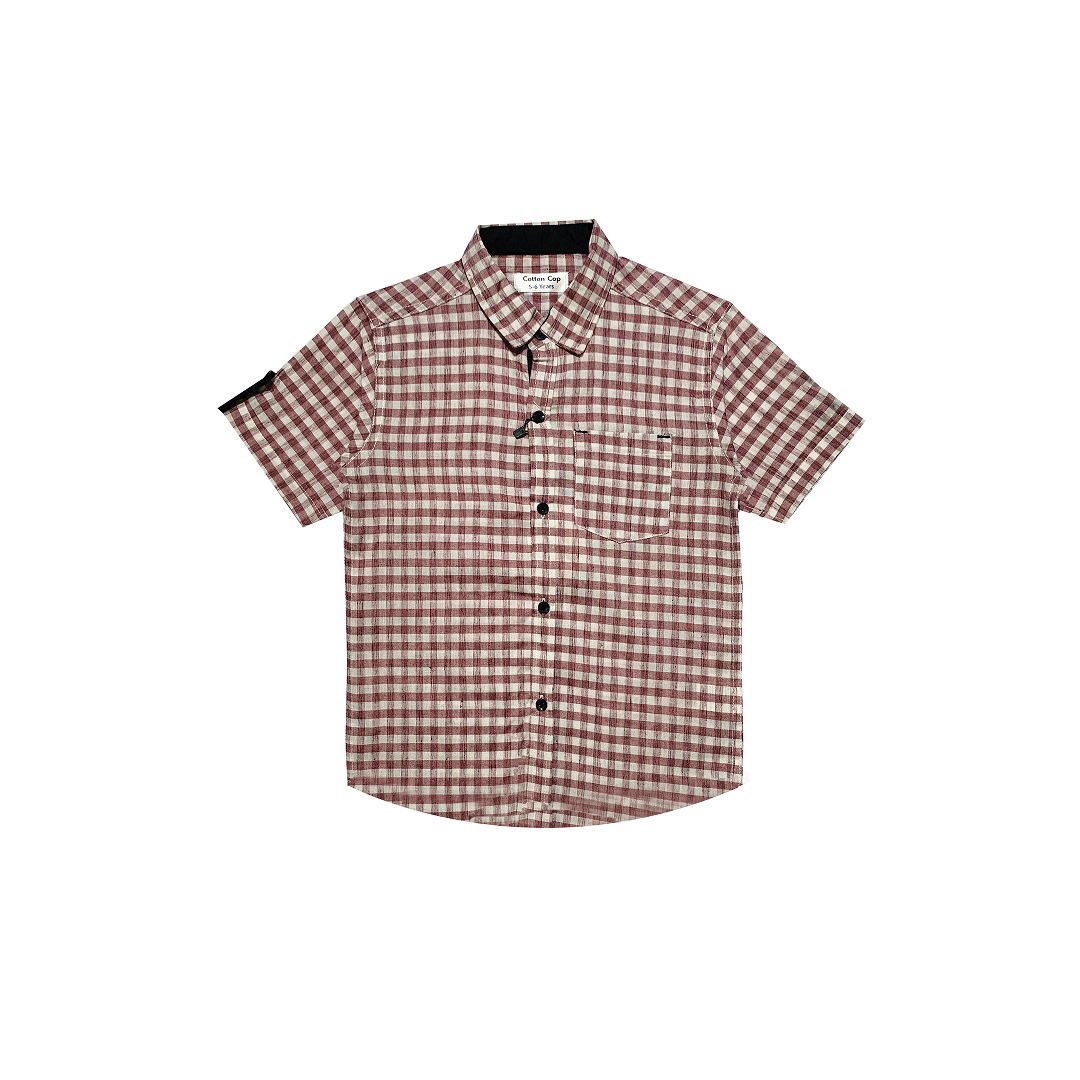 BOYS CHECKED CASUAL SHIRT