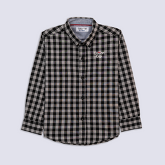 BOYS CHECKED CASUAL SHIRT