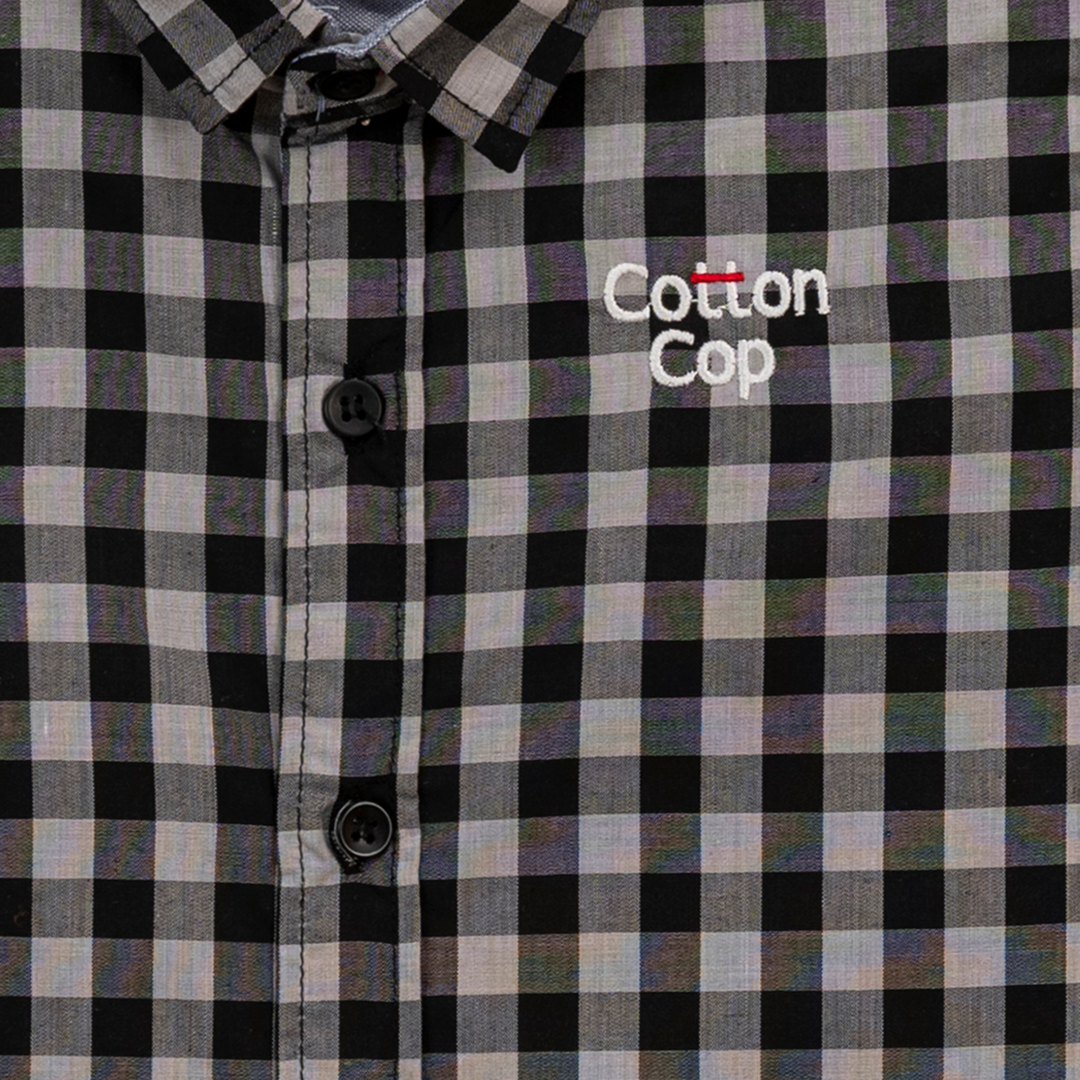 BOYS CHECKED CASUAL SHIRT