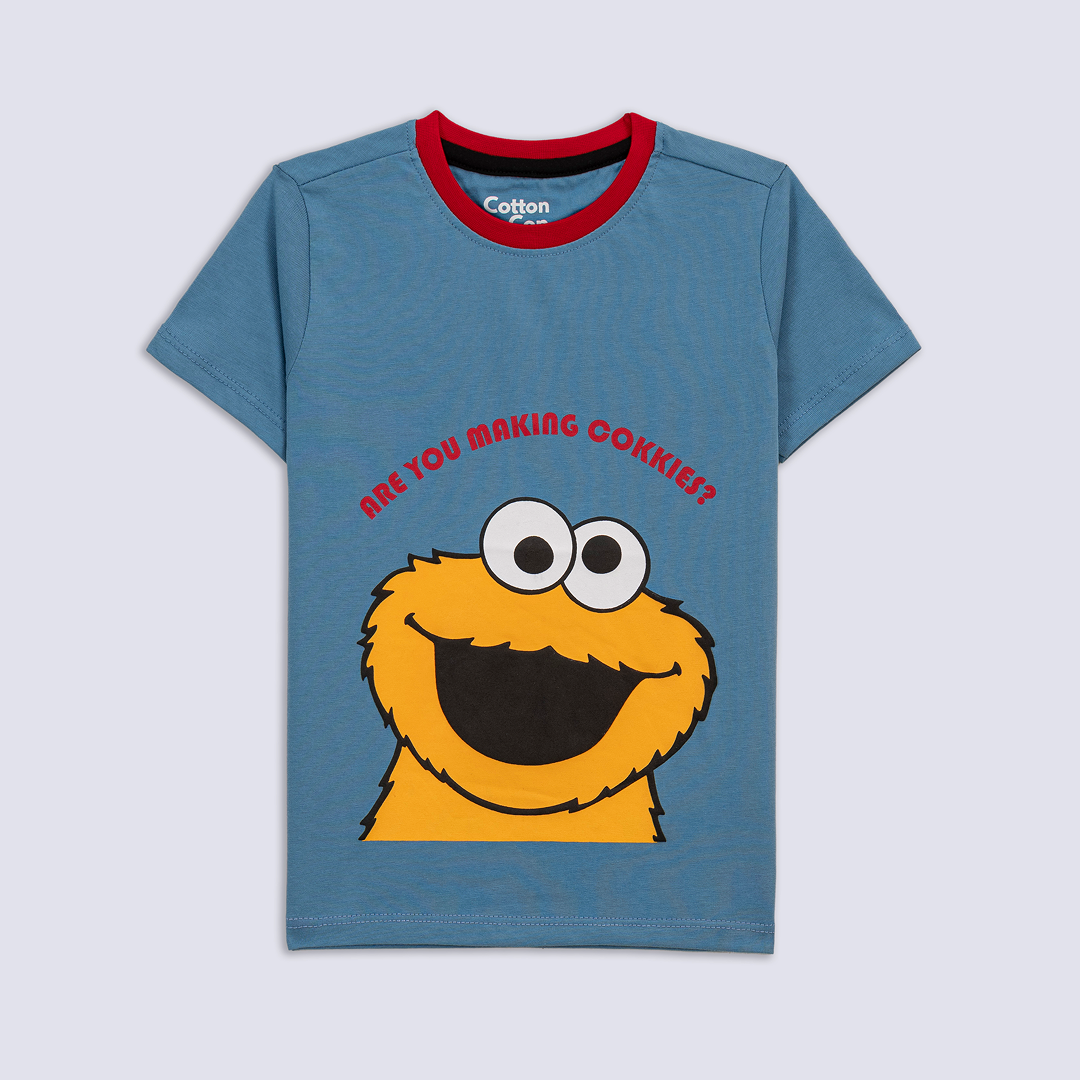 COOKIE MONSTER PRINTED TEE