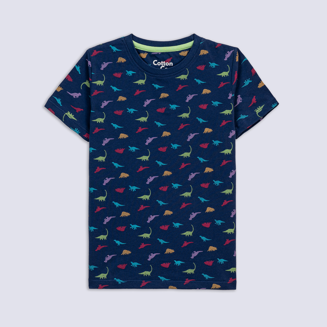 LITTLE DINO PRINTED TEE