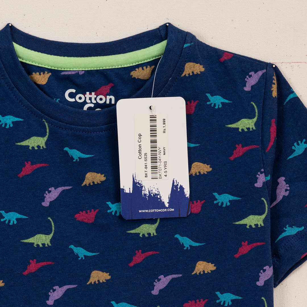 LITTLE DINO PRINTED TEE