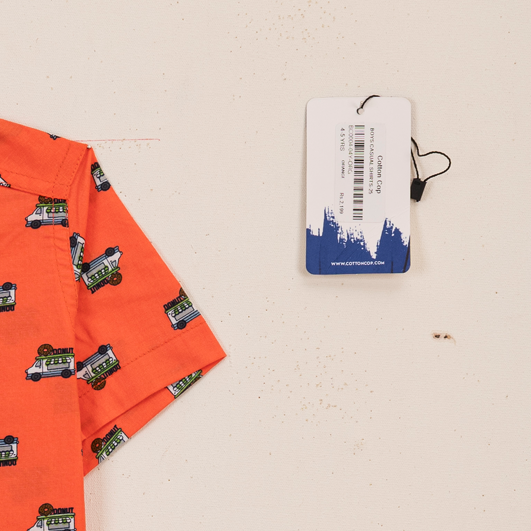 BOYS HALF SLEEVES CASUAL SHIRT