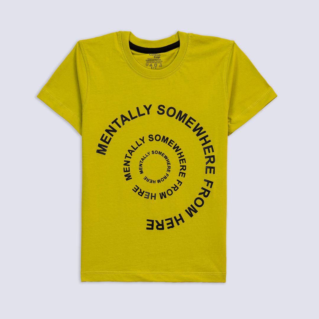 SOME WHERE FROM HERE PRINTED TEE