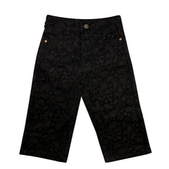 GIRLS PRINTED REGULAR FIT JEANS